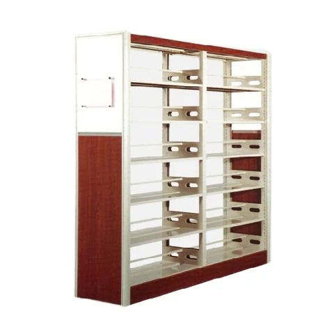 
Exquisite structure manufacturing double column and side 5 layer oak journal shelf 