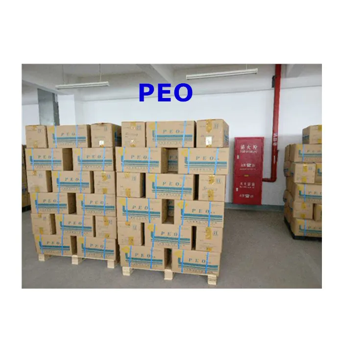 polyethylene glycol PEO to reduces the pulp wet weight