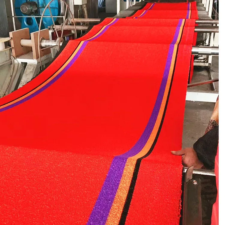 China Manufacturer Loop Car Mat Coil PE Carpet Rolls 1.05 x 12 m