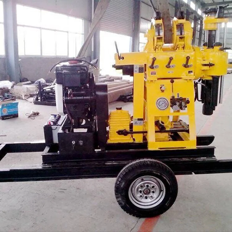 200 meters truck mounted diesel drill rig/hydraulic diesel Water Well rock drilling rig Machine