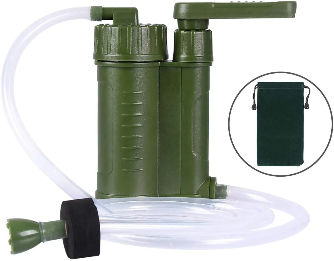 Factory Supply Drop-shipping Camping Tools Water Purifier Pump Water Filter Pump