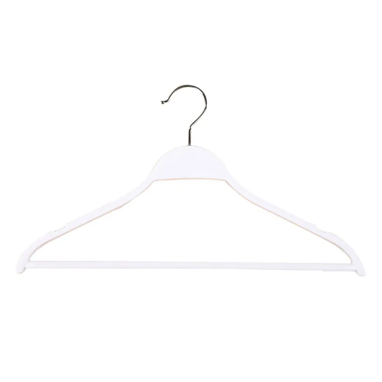 2021 hot sale new style light weight space saving anti slip adult  plastic clothes hanger for clothing shop