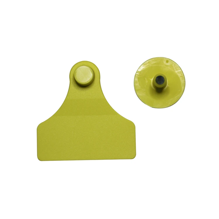 Tamperproof Pig Ear Tags TPU Goat Ear Tags 58*58mm Laser Printed