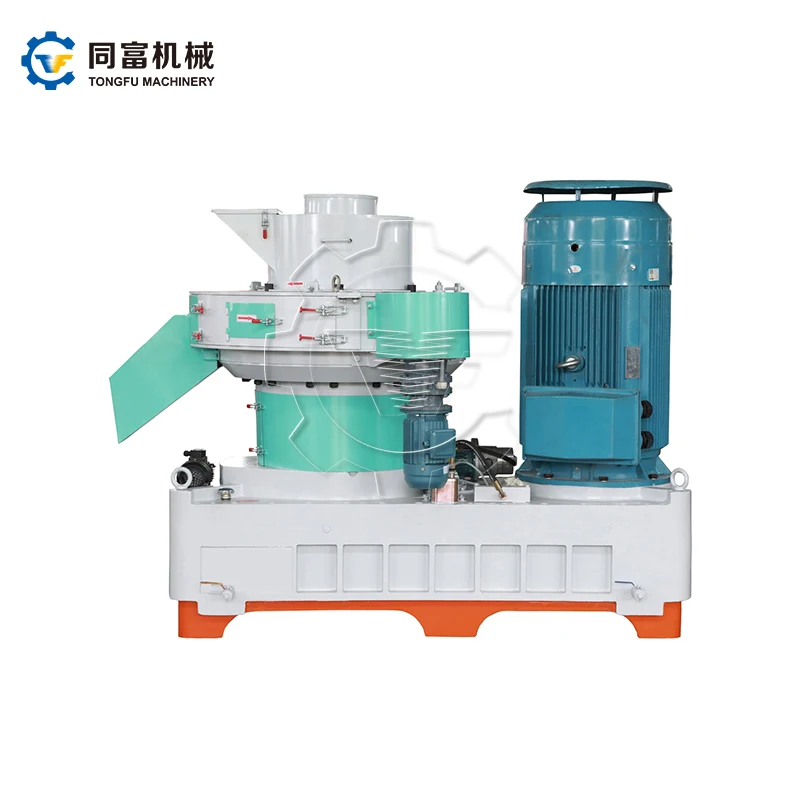 Biofuel Vertical Ring Die Biomass Wood Pellet Machine