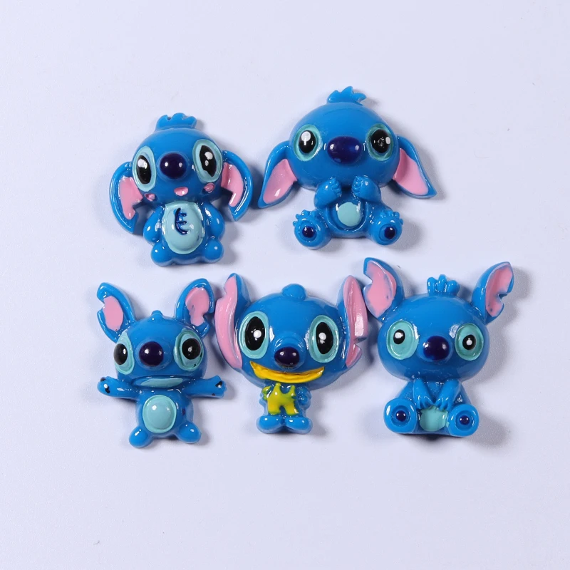 Kawaii Flat-back Resin Charms Cabochons Scrapbook Craft Cartoon Animal for DIY Decoration