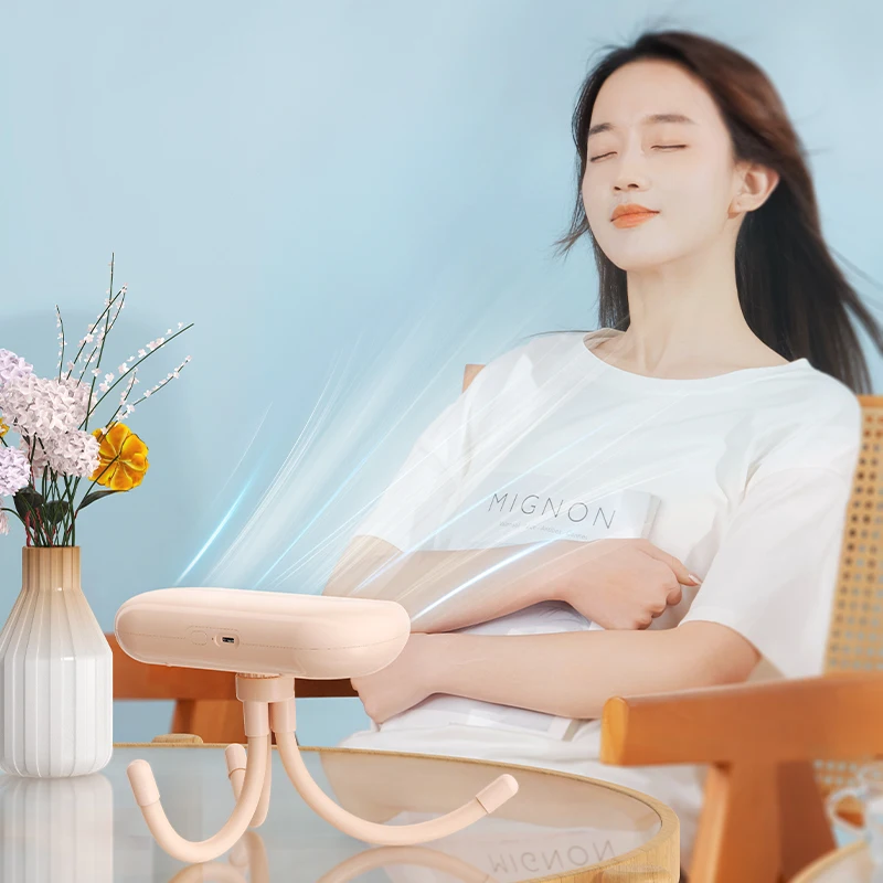 OEM Supplier Hose Holder Deformable Clip Fan Octopus Spider Shape Portable USB Fan Baby Stroller Car Seat  Fan