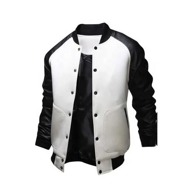 Мужская хлопковая куртка-бомбер с длинным рукавом, в стиле пэчворк