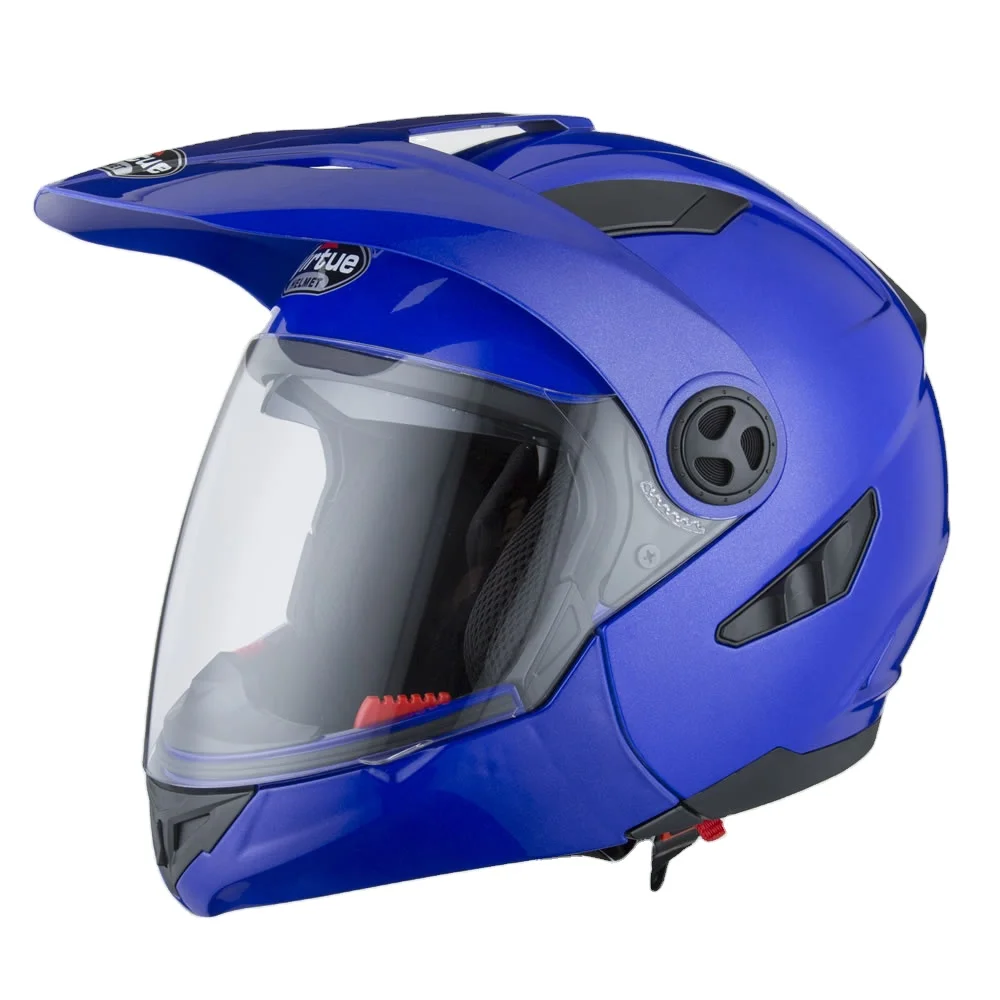 Беспроводная гарнитура intercom с откидным шлемом и двойным козырьком