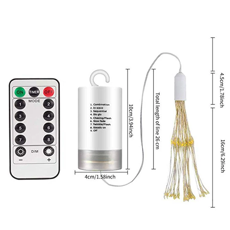 SEAZYAN Multifunction Decoration Firework Light LED Lighting