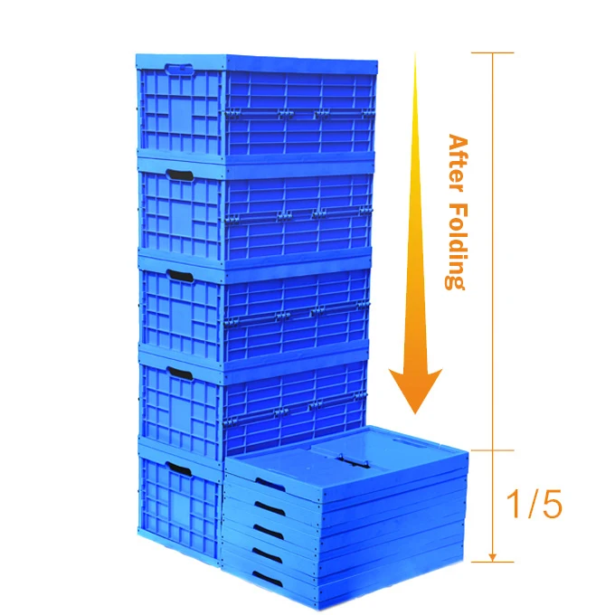 Складной ящик из полипропиленового материала складные ящики для хранения пластиковые перемещения
