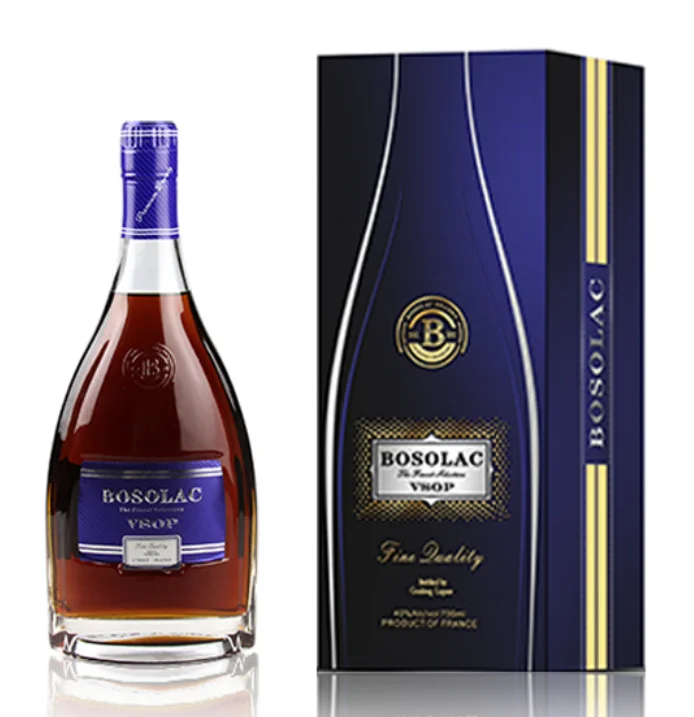 40%vol strong alcoholic beverages,Brandy or Whisky OEM produced, VSOP pure grape brandy