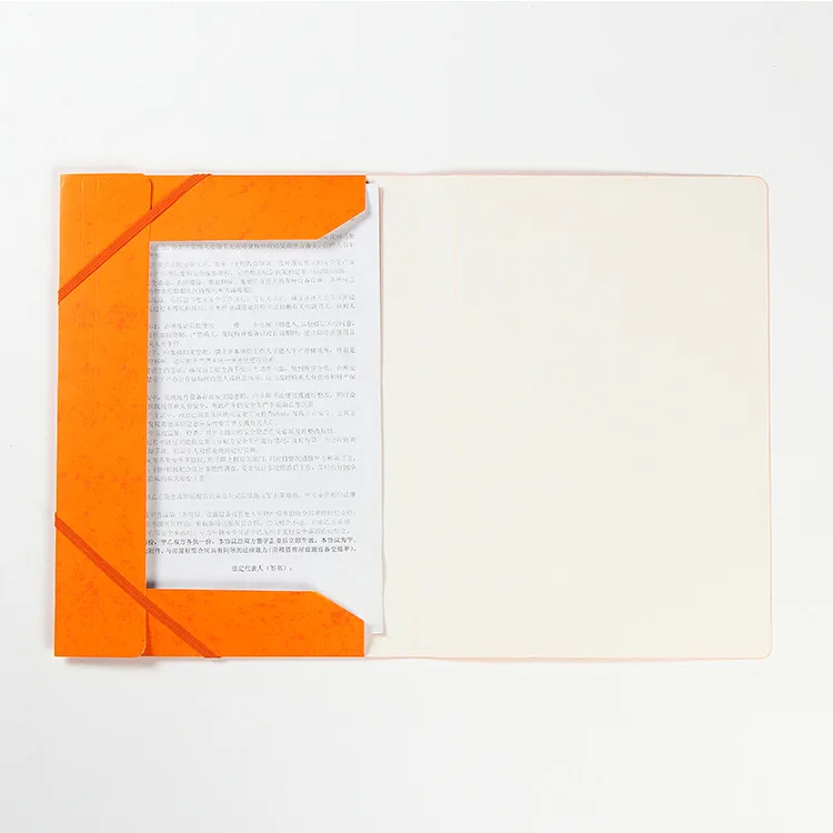 Office Wisdom A4 PP plastic Rotary clip file folder Rotary clip report folder cover with swing clip file