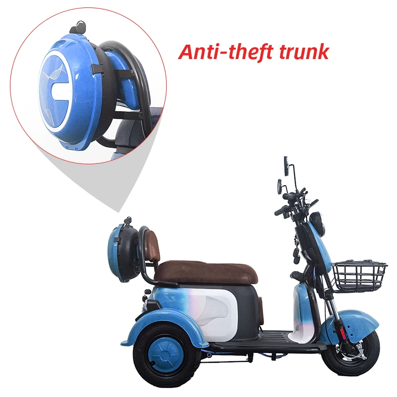 Hit Product Tricycle Motorcycle Electric Unique Design Green Travel Ride Comfortably Wholesale Electric Tricycle
