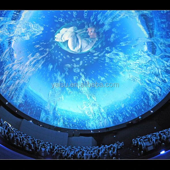 Entertainment vr Amusement Theme Park Mars Theme Dome Theater Cinema Geodesic Dome Theater System