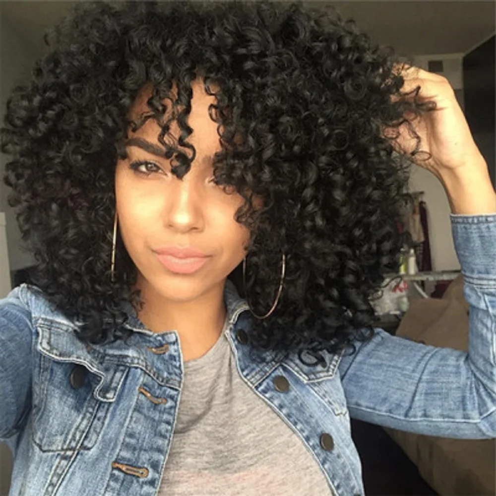 
Hot Selling Wholesale Hair fashion Hair Full Lace Curls Wig 