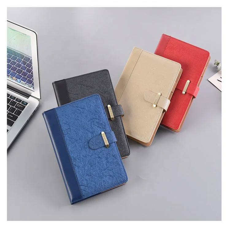 Company Enterprise Activity Gift Box Notebook Customized Manufacturer Wholesale Business Leather Hardcover Customized Logo