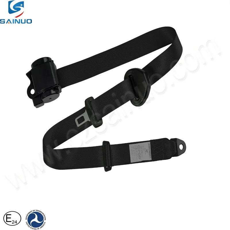 3-Point Seatbelt Lap Strap Retractable Safety Belt