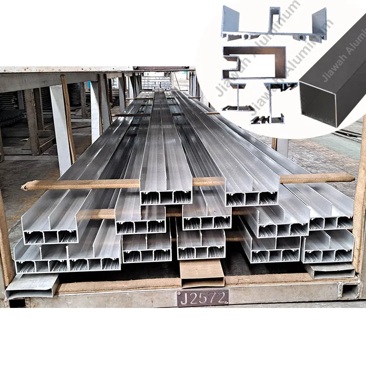 0.8 0.7 mm Analok and White Paint Double Sill Top Rail Panel Framed Aluminum Extrusion Profile for sliding windows Philippines