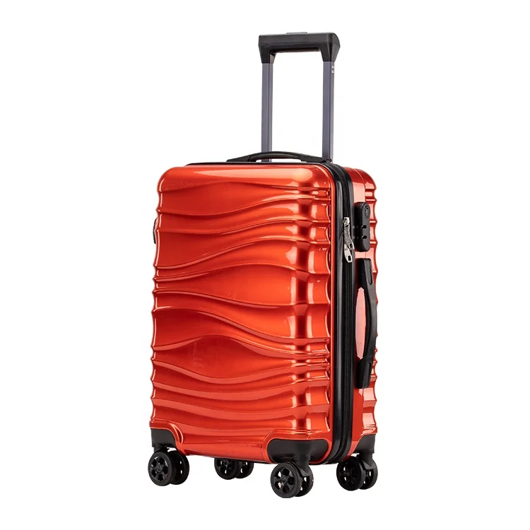 Waterproof Suitcase Customized Logo Print Trolley Luggage Flight Travel Bag
