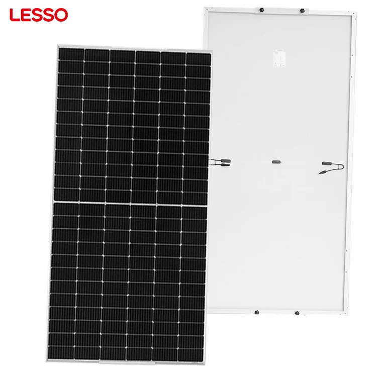 double glass 182 MBB solar panel mount bracket kit europe warehouse thin film solar panel solar panels 500w 48v monocrystalline