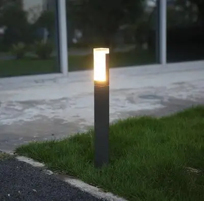 JOJO Garden Lamp Waterproof  Modern LED Lawn Light Decoration Outdoor Yard Garden Bollard Light