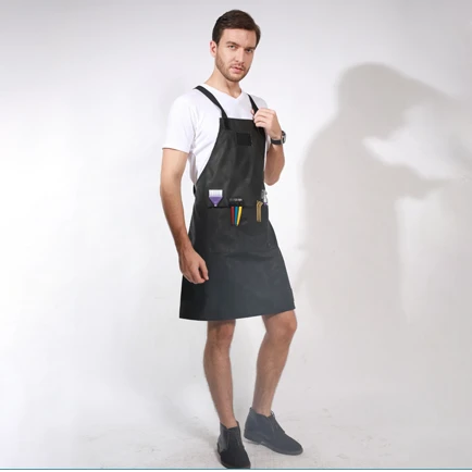 hairdressing princess barber professional shawls custom apron extensions pockets dressing capes for hair stylist