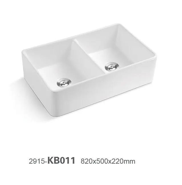 New Deep Single Bowl undermounted kitchen cabinet White Fireclay living room Sink Apron Front Ceramic Kitchen Sink
