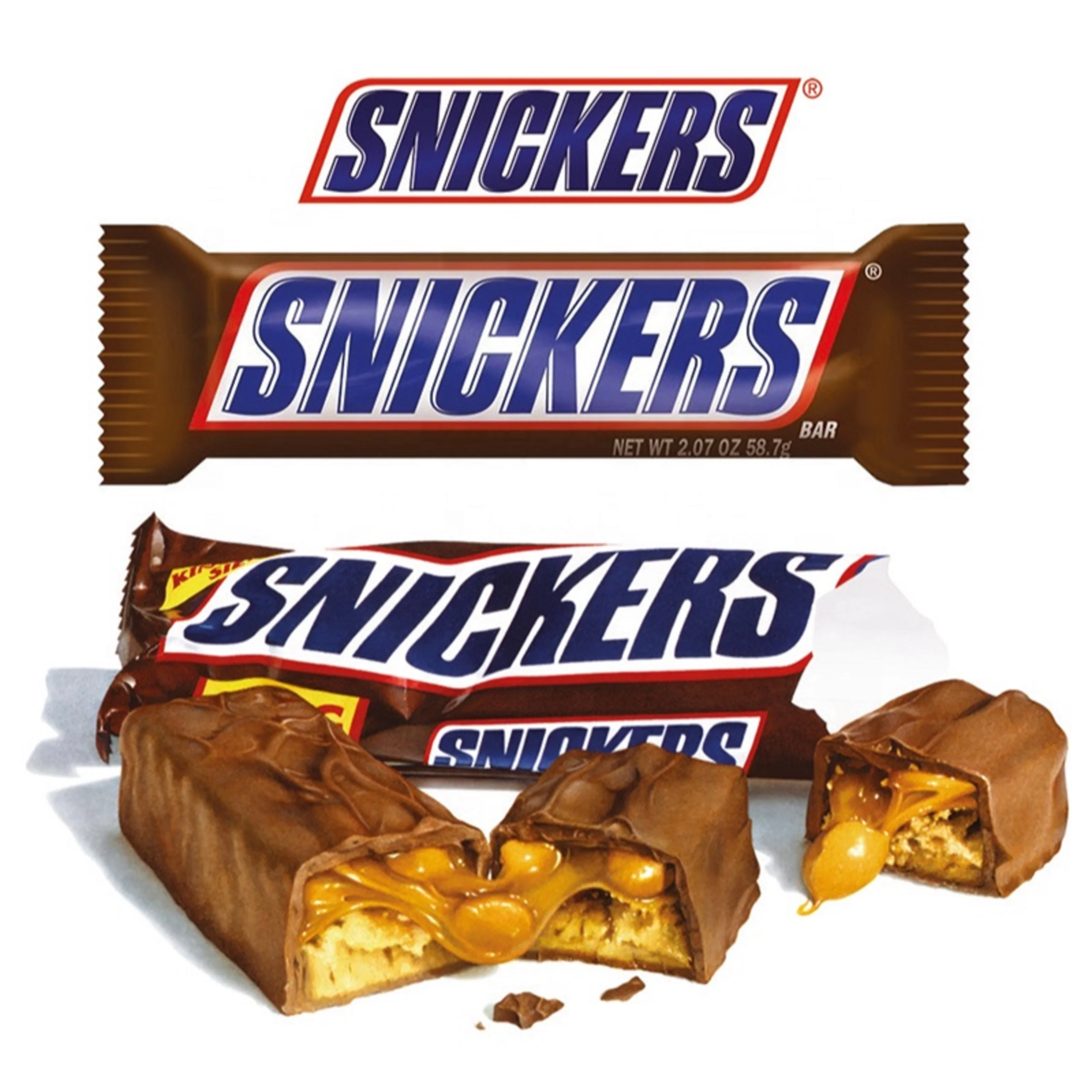 Snickers оригинальный одинарный 50 г-арахисовый шоколад конфеты