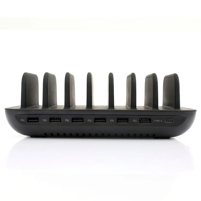 
ETL FCC and CE Certificated Seven USB Charging Station Mobile Phone Charging Station for iPhone 