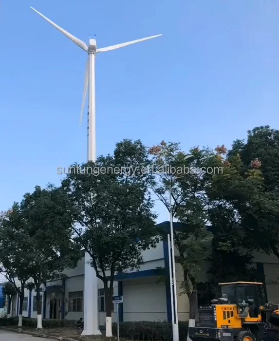 1KW 2KW 3KW Home Use Horizontal Wind Turbine Generator 3 Phase 220v 240v 360v with MPPT Controller for Wind Power Application