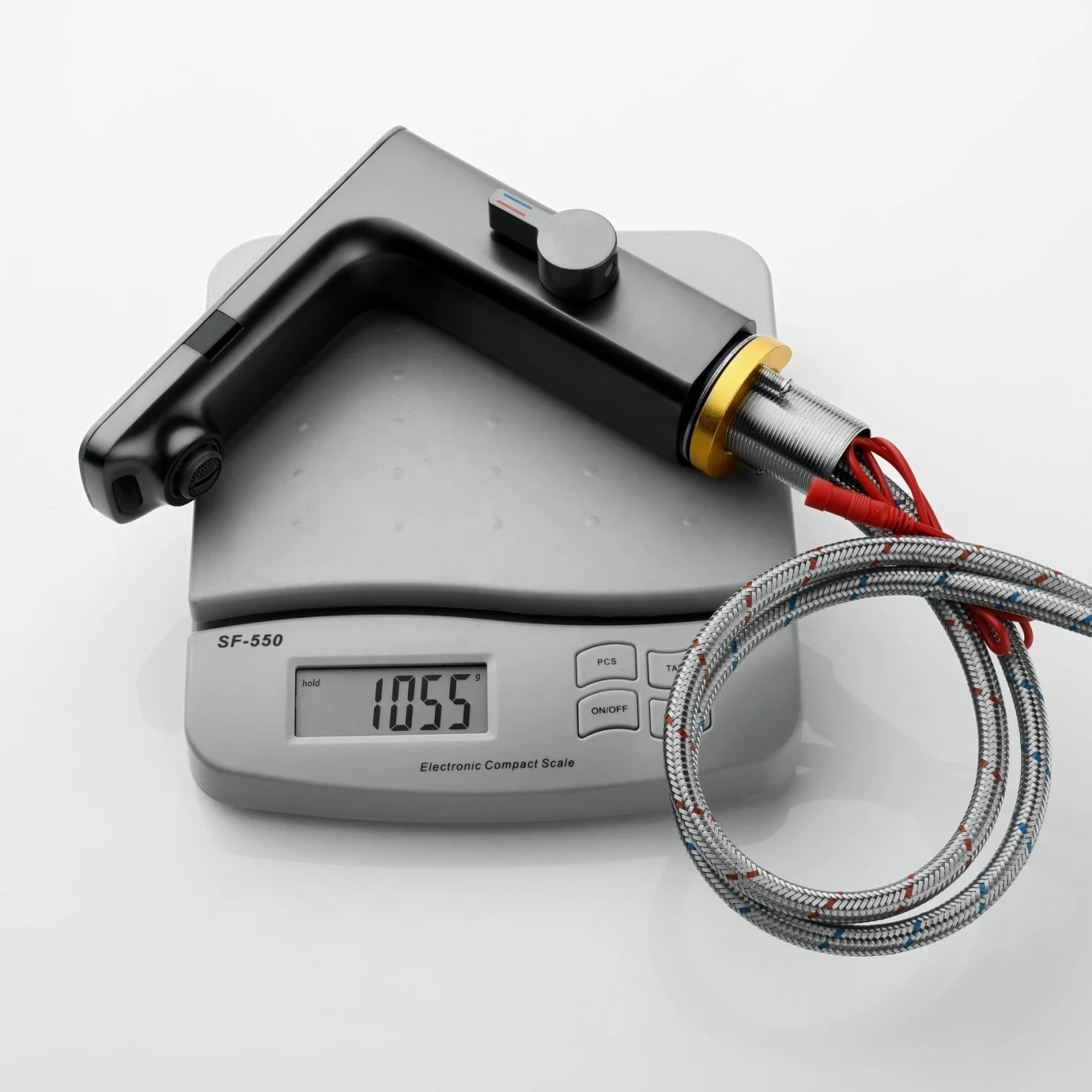 Thermostatic Thermostat Touchless Bathroom Smart Taps Faucet With Water Glow led Light