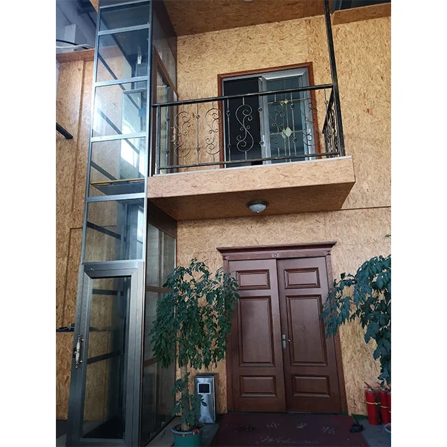 
Low Noise Residential Home Villa Lift Elevator Panoramic Glass Elevator Residential House Lift Mini Lift 