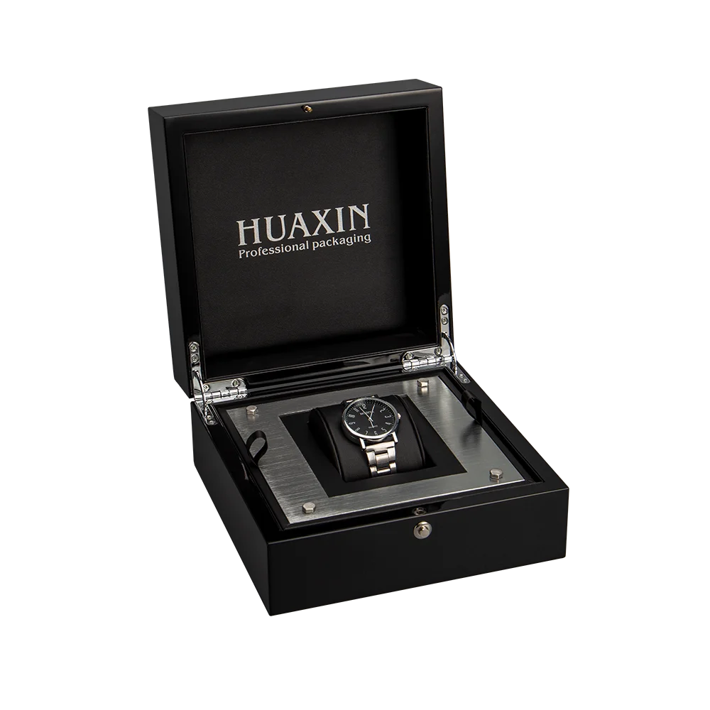 Customized high end piano lacquer MDF watch box