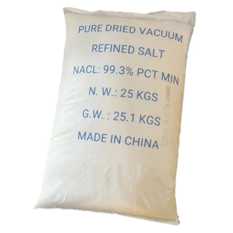 Manufacture of CAS#7647-14-5 Table Refined supplier  Food Grade Salt Sodium Chloride 99.1% Min in China