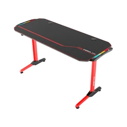 Modern design furniture high quality waterproof mouse pad desk gaming table with RGB lighting