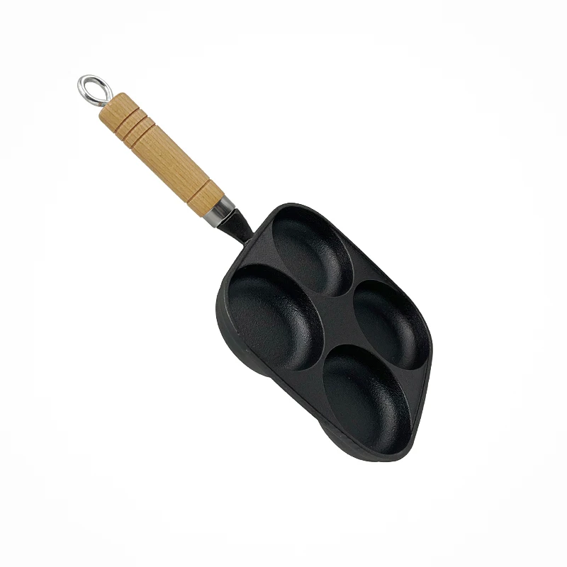 Cast Iron Non Stick Egg Mini Frying Pan kitchen wares wholesale fry pan