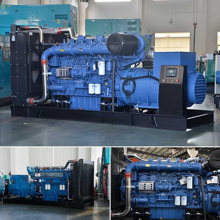 CE ISO Certificate yuchai YC6C1660-D31 genset silent 1250kva diesel generator set 1000kw