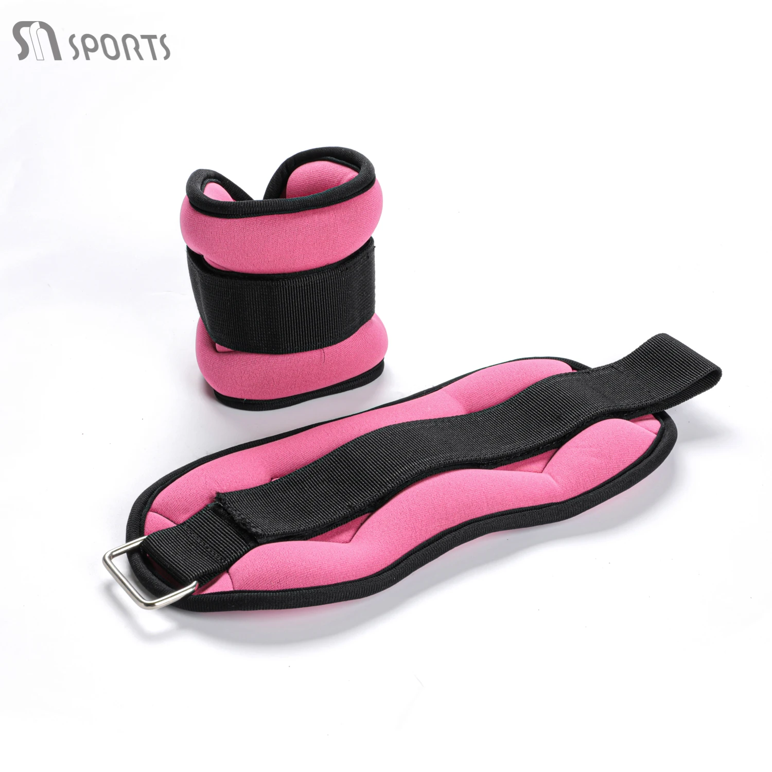 Adjustable Silicone Workout Wrist Ankle Weights Bangle Bracelets Wearable Ankle Hand Custom Logo Gym Fitness