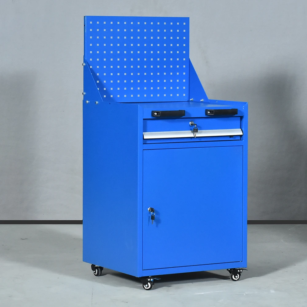  Недорогая мастерская гаражный металлический шкаф для инструментов на колесах