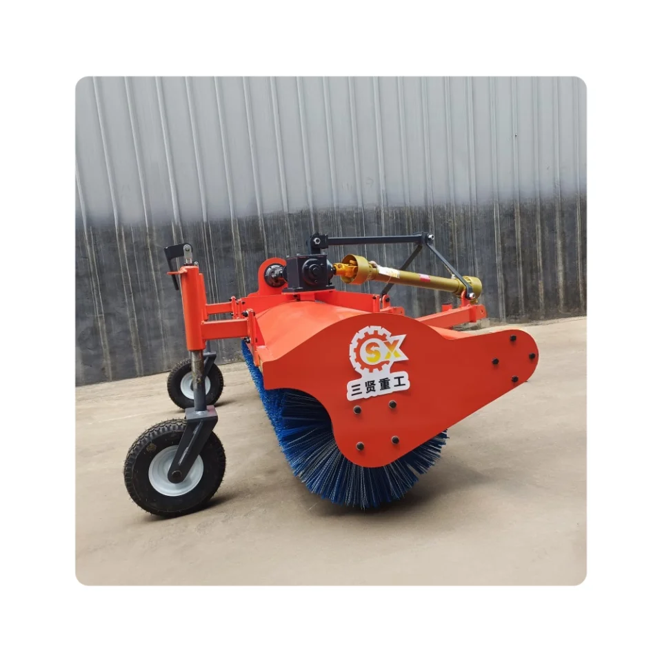 High quality tractor mounted road sweeper road cleaning agriculture and industry sweeping machine