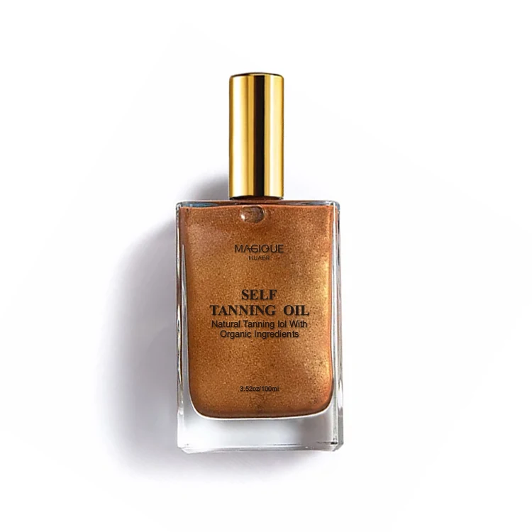 Собственная торговая марка, самозагаряющее масло для глубокого темного загара