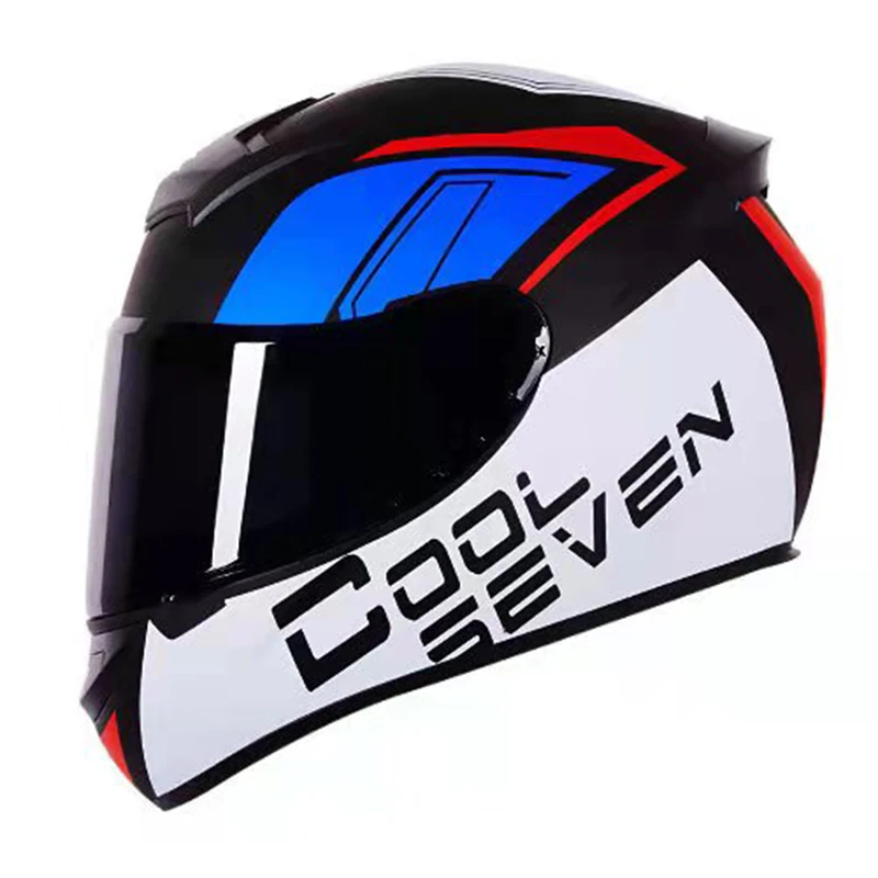 New Fashion Custom Full Face Helmet Motorcycle Factory Wholesale Abs Men Motorcycle Helmet Cool Shapes Helmet Motorcycle