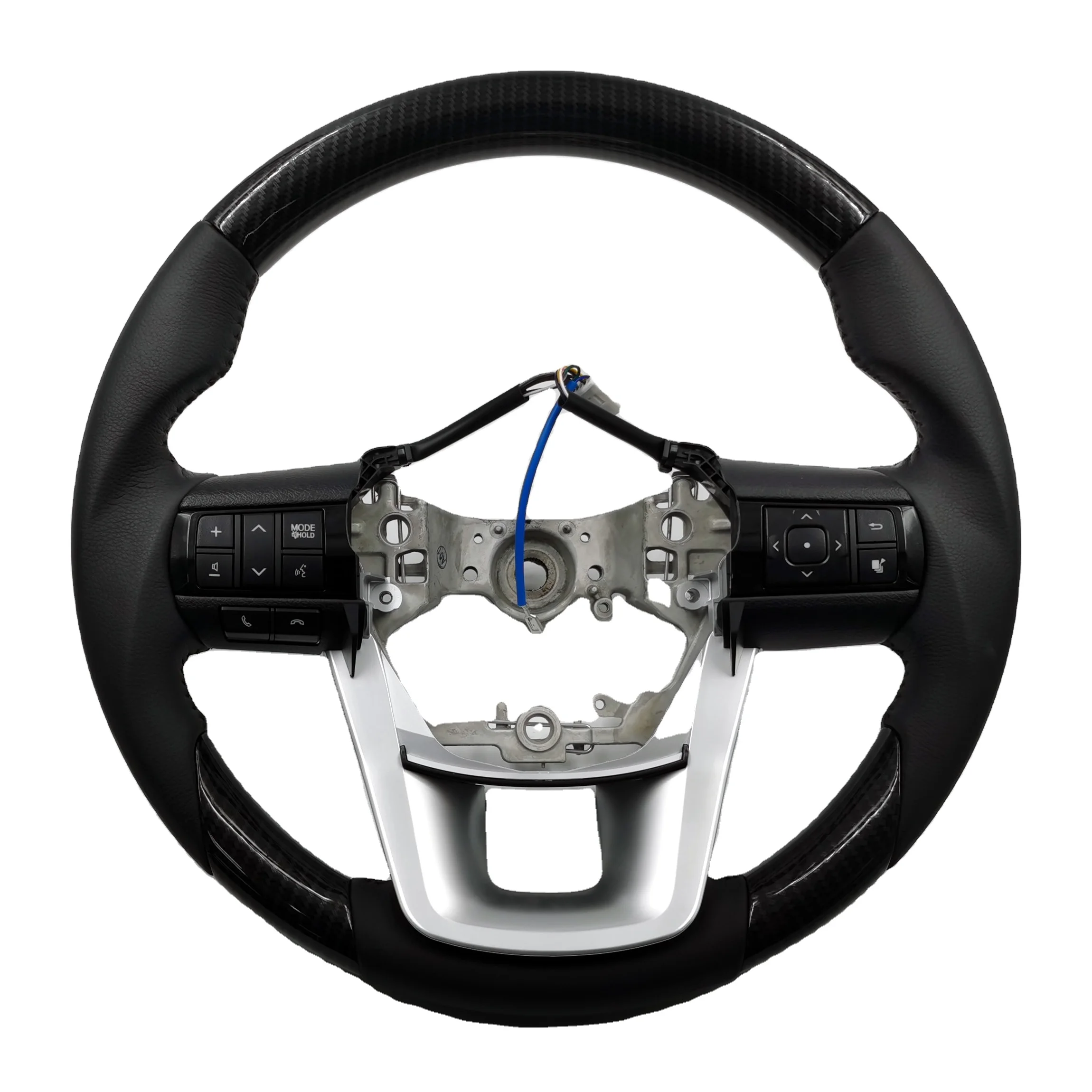 Hot Selling Factory Price Carbon Fiber Car Steering Wheel for Toyota Hilux Revo Fortuner
