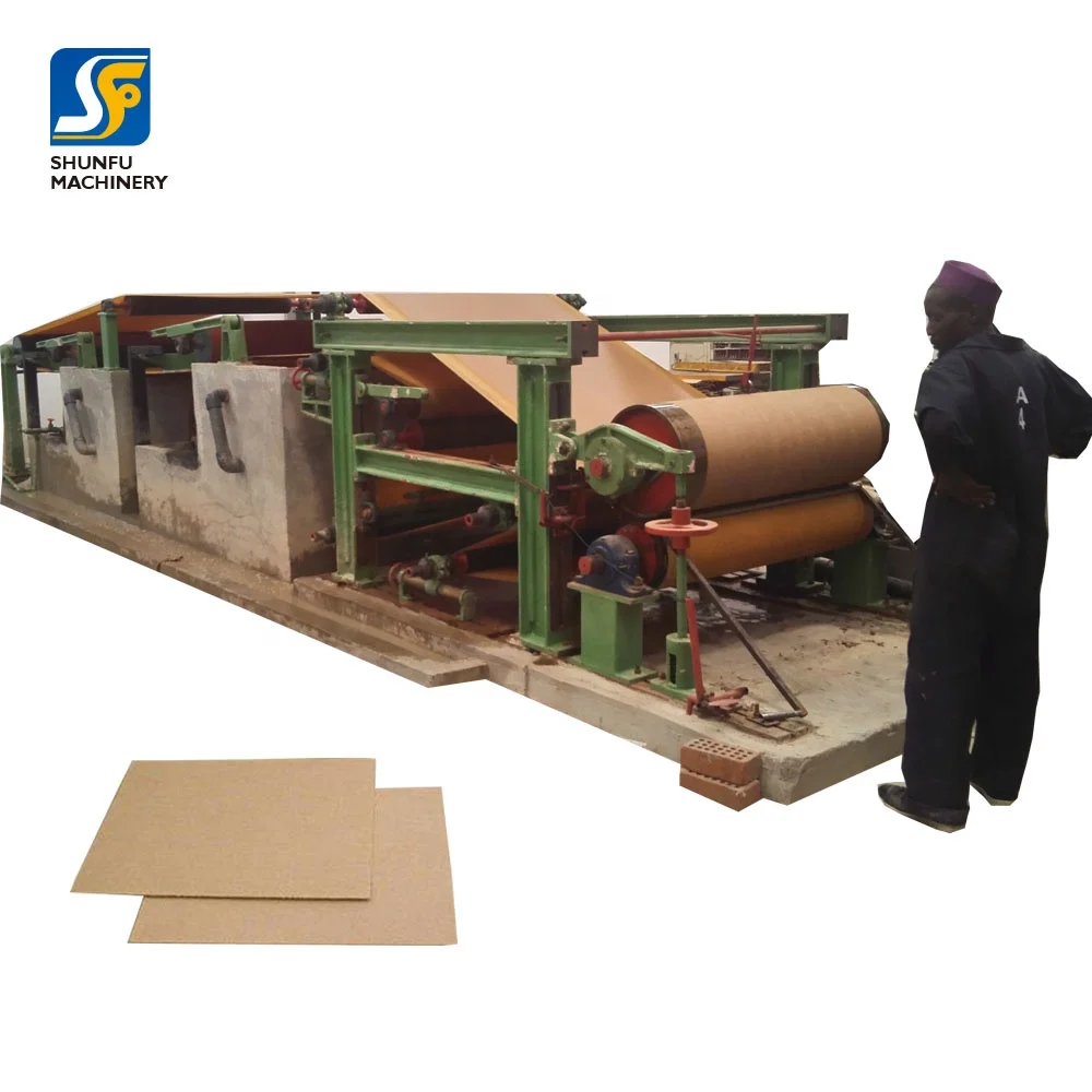 cardboard kraft paper machine carton manufacture machine