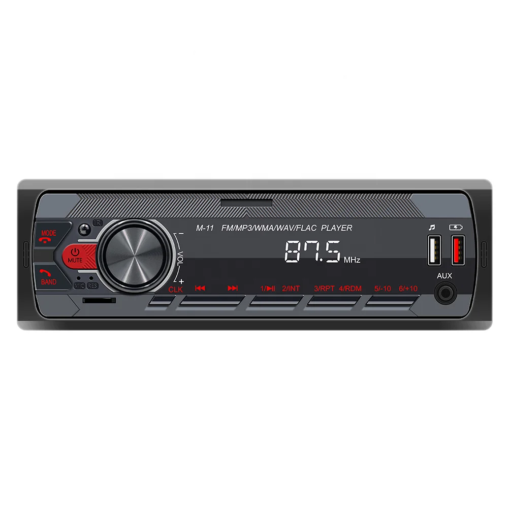 Model M11 Car Radio Stereo MP3 Player 1 DIN Car Stereo M11 Single AUX In Dash Head Unit FM Radio Digital Media Receiver