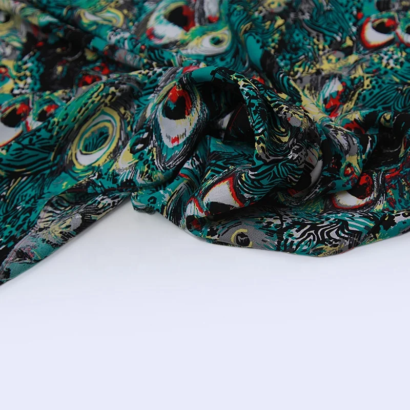 100% viscose rayon printing fabric reactive printing
