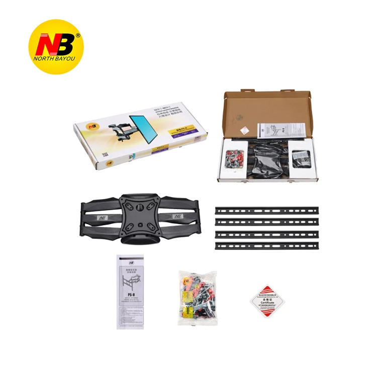  Кронштейн для телевизора NB P5 32/55/65/70 дюймов настенный кронштейн с шарнирным рычагом поворотный наклонный изогнутый под