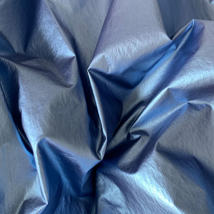 
china manufacturers Nylon fabric mTransfer film fabric for down jacket 