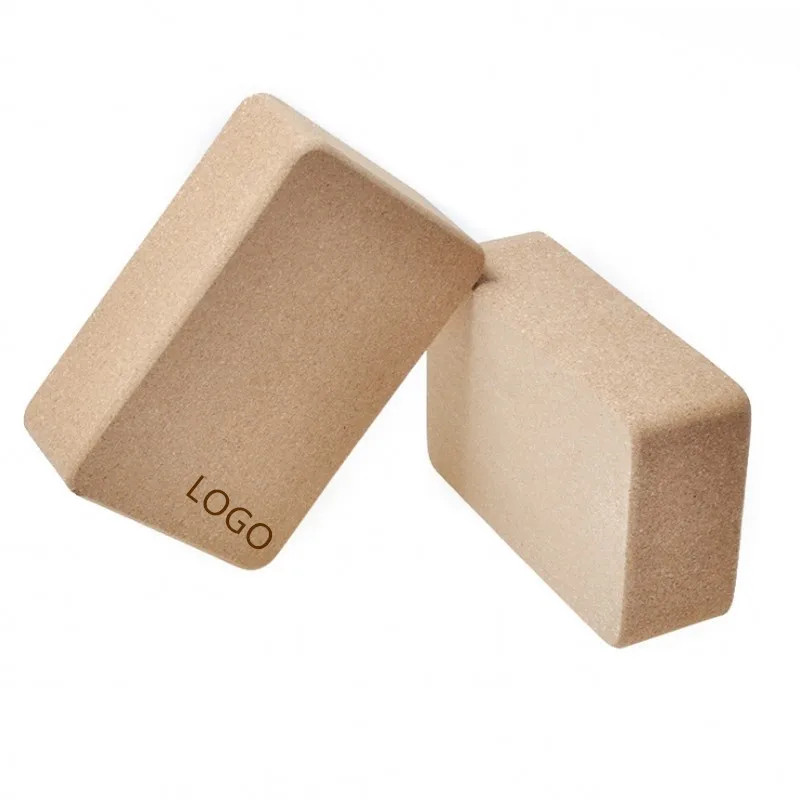 
Wholesale Eco-Friendly Yoga Blocks Natrual Cork Custom Yoga Block Cork Yoga Block 