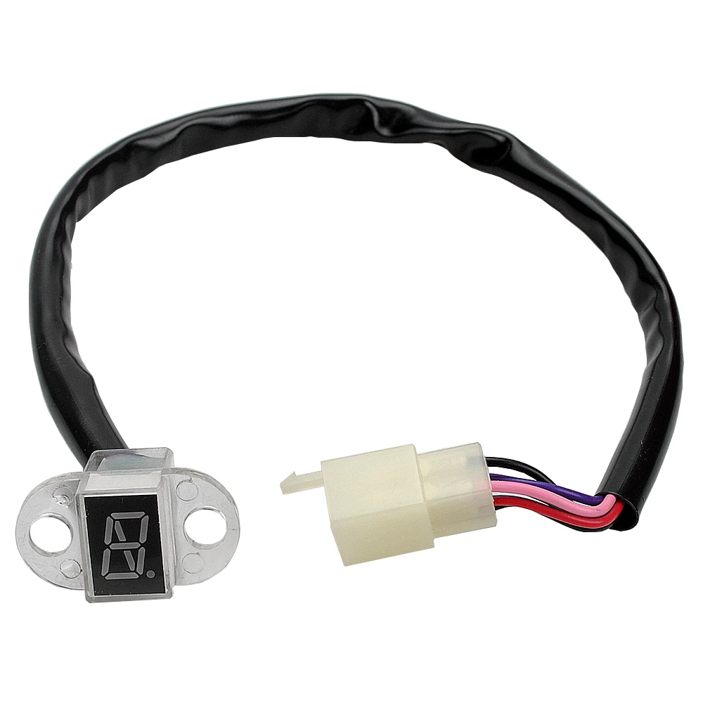  12V Индикатор шестерни универсальный мотоцикл 5 скорость цифрового индикатора переключения передач рычаг датчики дисплей подходит для всех
